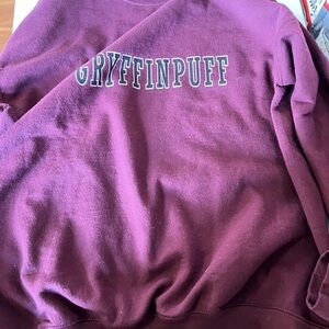 Harry Potter Gildan Heavy Blend Maroon Sweatshirt